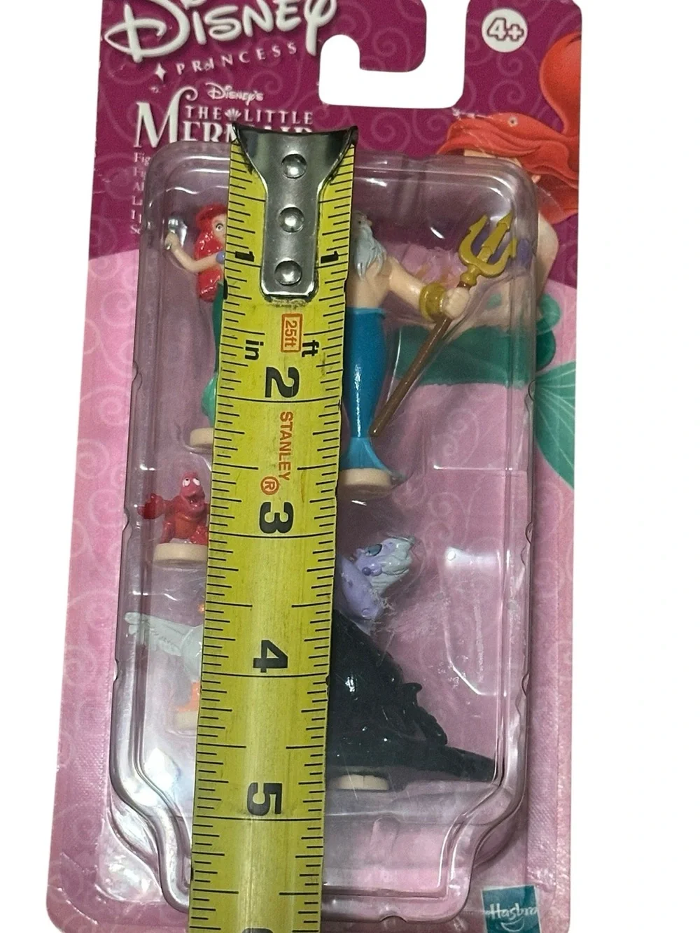 Vtg DISNEY Princess THE LITTLE MERMAID ARIEL Triton URSULA MINI Figures New 90s